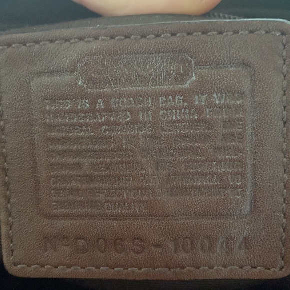 Coach hobo camel leather braided handle vintage soho large - Picture 5 of 13